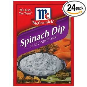 McCormick Spinach, 0.62 Ounce Units Grocery & Gourmet Food