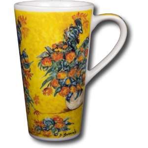   Monet   Red Azaleas in a Pot 12oz Travel Coffee Mug