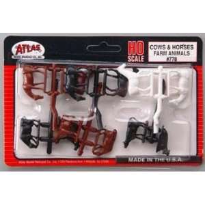  HO Cows & Horses Atlas Trains Toys & Games