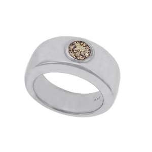  Light Champagne Diamond Ring in 18KWG Jewelry