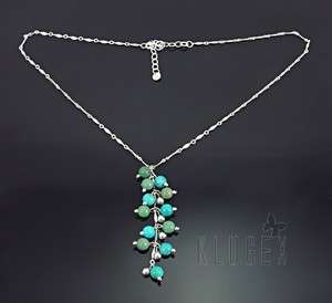 Southwestern Sterling Silver & Turquoise Necklace  