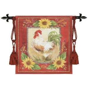  Chanticleer Country Rooster Tapestry Wall Hanging