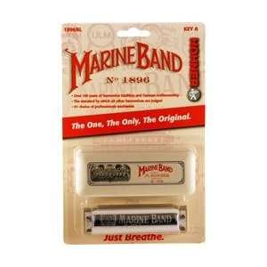  Hohner 1896 Marine Band Harmonica A Musical Instruments