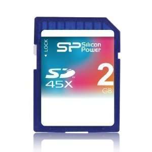    Silicon Power 2GB SD Card 45x Speed