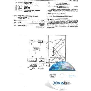   CD for FREQUENCY MODULATED OPTICAL SPECTROMETER 