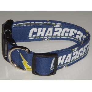  NFL San Diego Chargers Football Dog Collar Style 2 X Large 