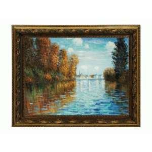  Oil Painting   Monet Paintings Autumn at Argenteuil with Autumn 
