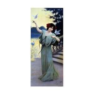  Chaussures Laffite, Nouvel An 1907 Giclee Poster Print 