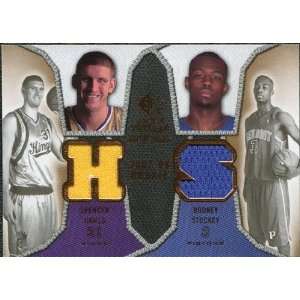   Threads Dual #SH Spencer Hawes Rodney Stuckey Sports Collectibles