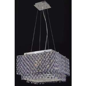    Elegant Lighting 1299D16C SA/RC chandelier