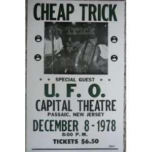 Cheap Trick with special guest U.F.O. Poster