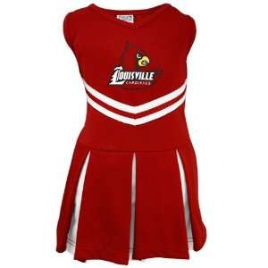   Cardinals Youth Red Cheerleader Dress (Medium)