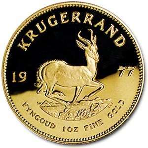    1977 1 oz Proof Gold South African Krugerrand 