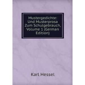   Zum Schulgebrauch, Volume 1 (German Edition) Karl Hessel Books