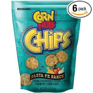 Corn Nuts Chips Santa Fe Ranch, 5.8 Ounce (Pack of 6)  