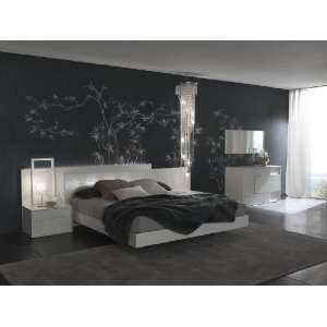  Rossetto Nightfly White Bed