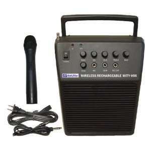  AmpliVox Sound Systems Mity Vox Wireless Portable PA System 