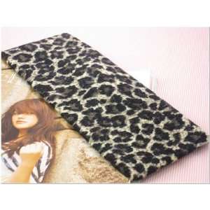  Black Leopard Animal Print Stretchy Hair Band for Women or 