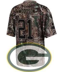  Green Bay Packers #21 Charles Woodson Jersey Authentic Football 