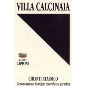   Villa Calcinaia Chianti Classico Docg 750ml Grocery & Gourmet Food