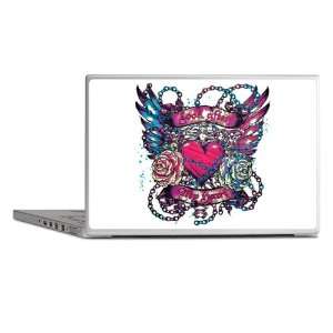 Laptop Notebook 11 12 Skin Cover Look After My Heart Roses Chains and 