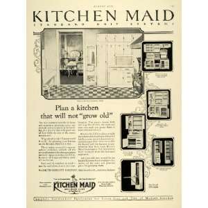  1927 Ad Shoreland Apartments Chicago Kitchen Maid Units 