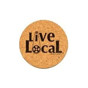  Mouse Pad Live Local Round Electronics