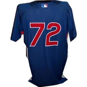 Wellington Castillo #72 2010 Chicago Cubs Game Used Spring Training 
