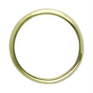  14K gold band. The mounting is real solid 14K gold, not just gold 