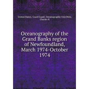   Weir, Charles R United States. Coast Guard. Oceanographic Unit Books