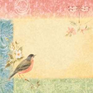    Nature Flat Paper 12X12 Robin Nest Arts, Crafts & Sewing