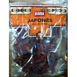 Badia Red Chiles (Chile Japones)  Grocery & Gourmet Food