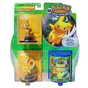   Figure Game 3 Figure Booster Pack feat. Chimchar Toys & Games