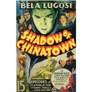 Shadow of Chinatown   Movie Poster   27 x 40 