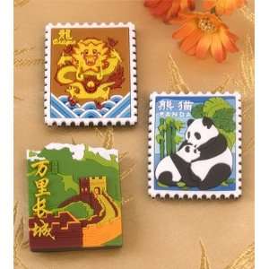  Chinese Stamp Style Magnet Arts, Crafts & Sewing