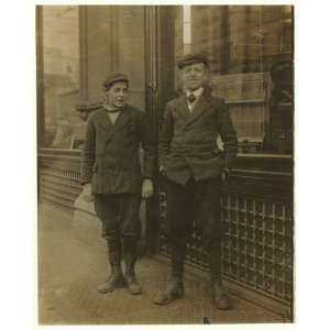  Photo Two brothers, errand boys, employed in Dey Bros. and Co 