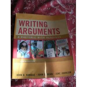  writing arguments (ramage, bean, johnson) 