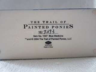 Painted Ponies #1547 BLUE MEDICINE 1e/7693 Black Box  