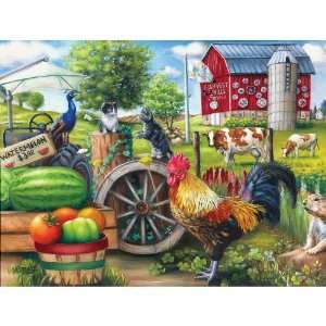    Farm Life 500pc Jigsaw Puzzle by Brooke Faulder Toys & Games