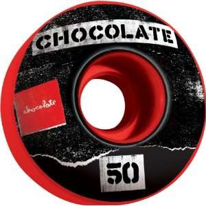  Chocolate Photocopy 50mm Red Skate Wheels Sports 