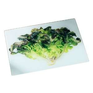  Premier Housewares Glass Chopping Board Lettuce Design 