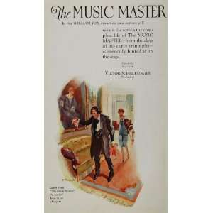  1926 Fox Music Master Schertzinger Silent Film Flyer 
