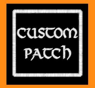 Custom Embroidered Name Patches Personalized Tags FELT Square 