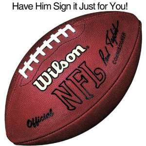  Steve McMichael Personalized Autographed Football Sports 
