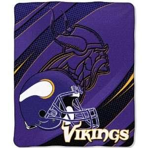  Minnesota Vikings Imprint Micro Raschel Blanket