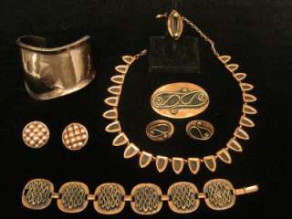   Costume Jewelry Hattie Carnegie Renoir Hobe Chenet Haiti Gold Fill