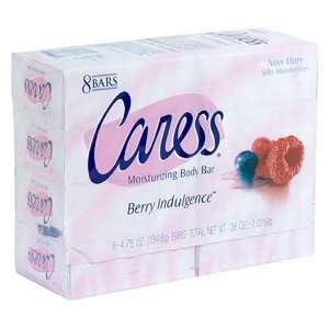  Caress Moisturizing Body Bar, Berry Indulgence   Eight 4 