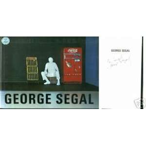 George Segal Rare Artist Sculptor Signed Autograph Book   Sports 