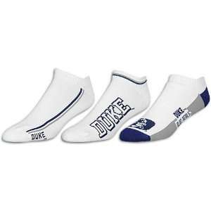  Duke For Bare Feet NCAA Assorted 3 Pack Socks