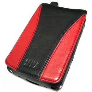  Sena 1007040 Black/Red Leather Case for hp iPaq h6300 